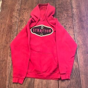 Stratton Vermont Men’s Size Medium Hoodie - Great Condition - Red